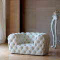 Nordic Simple Pure Hand-Made Villa Hole Single Sofa